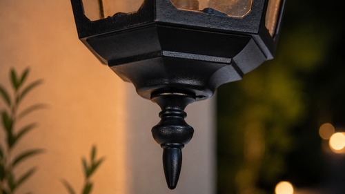Lampa ogrodowa wisząca K-5006H CZARNY z serii LOZANA 9