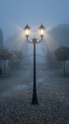 Garden standing lamp K-7006A2/2 BLACK - LOZANA 6