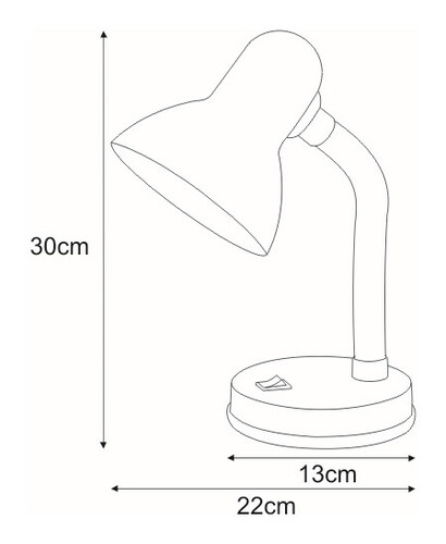Lampka biurkowa K-MT-203 TURKUSOWY z serii CARIBA 4