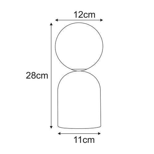 Lampka stołowa K-5975 z serii KONI 8