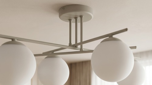 Lampa sufitowa K-6044 z serii RAYA 7