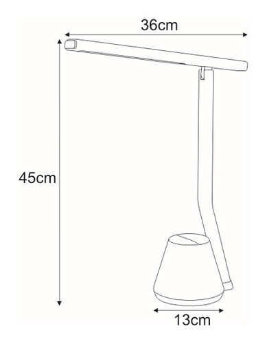 Lampka biurkowa K-BL1066 BIAŁY z serii KIKI 11