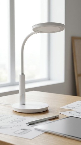 Lampka biurkowa K-BL1237 BIAŁY z serii DINO 2