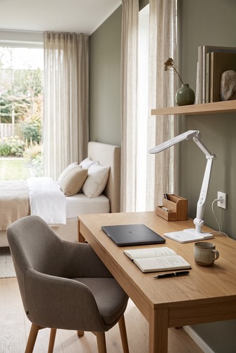 Desk lamp K-BL1207 WHITE - MICA 3