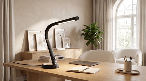 Lampka biurkowa K-BL1063 CZARNY z serii BERKANE 2
