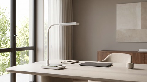 Lampka biurkowa K-BL1027 BIAŁY z serii IKA 5