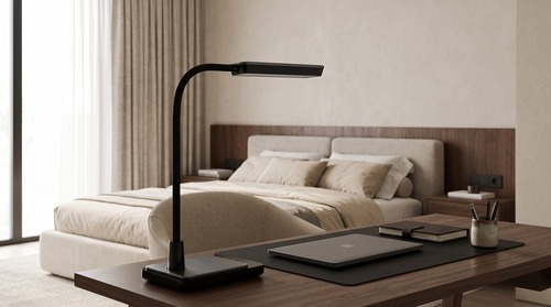 Lampka biurkowa K-BL1027 CZARNY z serii IKA 3