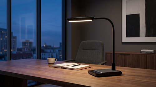 Lampka biurkowa K-BL1027 CZARNY z serii IKA 5