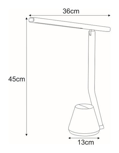 Lampka biurkowa K-BL1066 CZARNY z serii KIKI 10