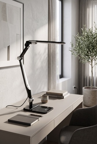 Lampka biurkowa K-BL1207 CZARNY z serii MICA 3