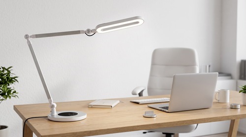 Desk lamp K-BL1221 SILVER - ALETTE 3