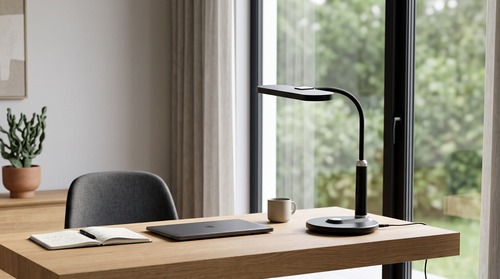 Lampka biurkowa K-BL1185 CZARNY z serii DAFI 4