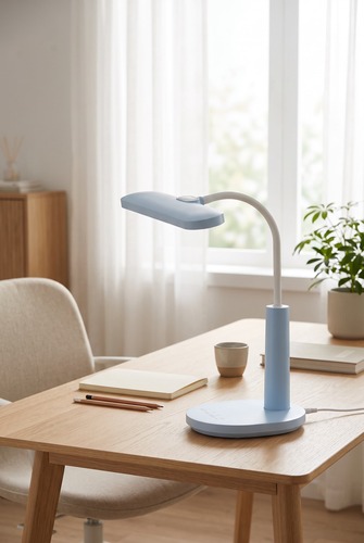 Lampka biurkowa K-BL1521 NIEBIESKI z serii MILO 3