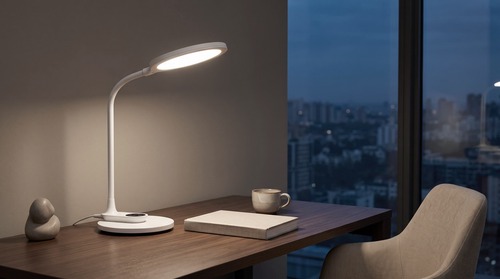 Lampka biurkowa LED K-BL1153 BIAŁY z serii GAJA 3