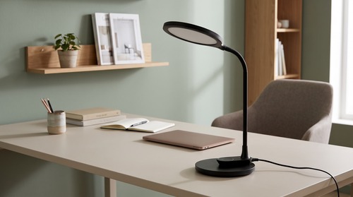 Lampka biurkowa LED K-BL1153 CZARNY z serii GAJA 3