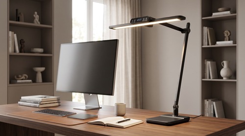 Lampka biurkowa LED K-BL1321 GRAFIT z serii ARES 4