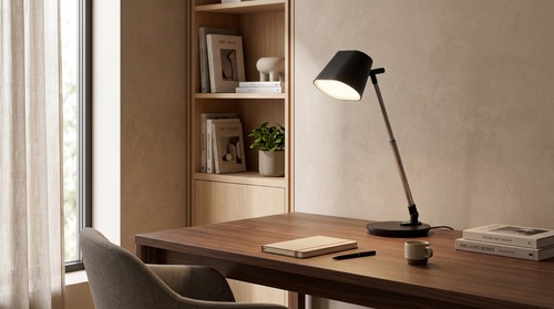 Lampka biurkowa LED K-BL1527 CZARNY z serii BOLEK 3
