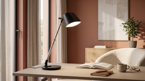 Lampka biurkowa LED K-BL1527 CZARNY z serii BOLEK 4