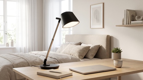 Lampka biurkowa LED K-BL1527 CZARNY z serii BOLEK 5