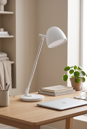 Desk lamp LED K-BL1528 WHITE - LOLEK 4