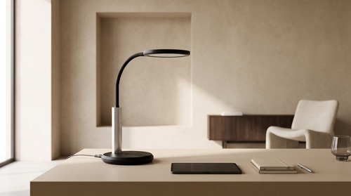 Lampka biurkowa LED K-BL1513A CZARNY z serii ERIS 3