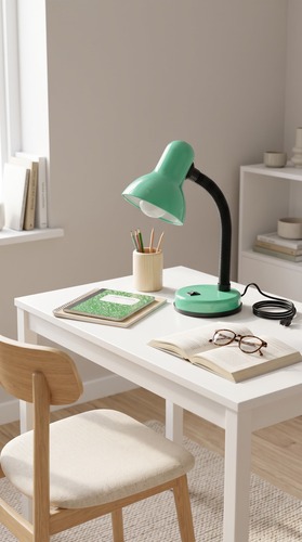 Lampka biurkowa K-MT-203 ZIELONY z serii CARIBA 3