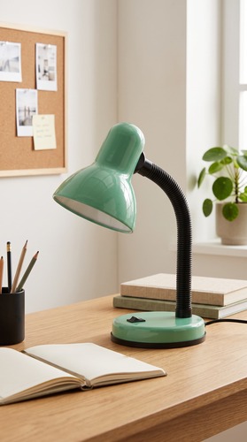 Lampka biurkowa K-MT-203 ZIELONY z serii CARIBA 4