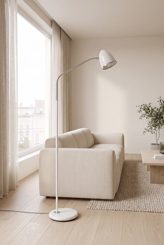 Floor lamp K-MT-201 WHITE - KAJTEK I 4