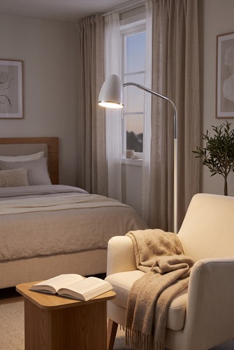 Floor lamp K-MT-201 WHITE - KAJTEK I 5