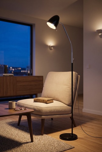 Floor lamp K-MT-201 BLACK - KAJTEK I 5