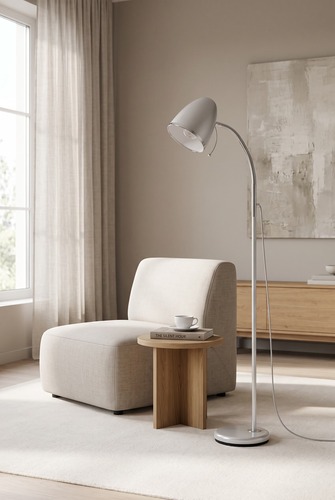 Floor lamp K-MT-201 SILVER - KAJTEK I 3