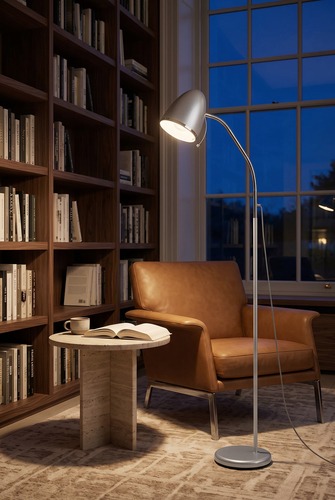 Floor lamp K-MT-201 SILVER - KAJTEK I 5
