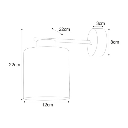 Wall lamp K-5523 - AURELIA 7