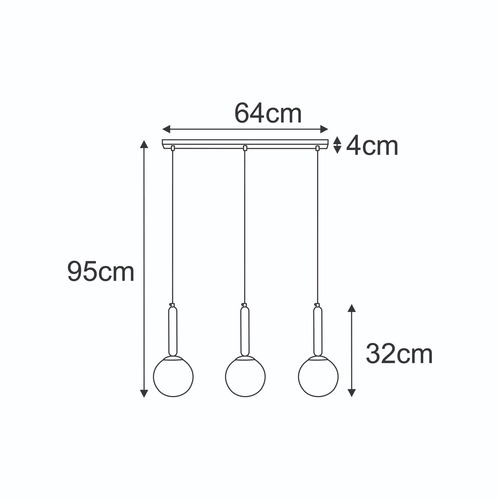 Lampa wisząca K-5866 z serii YUKI 10