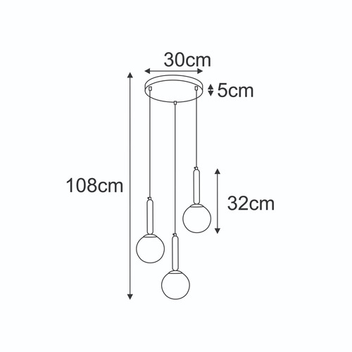 Lampa wisząca K-5867 z serii YUKI 8