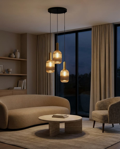 Lampa wisząca K-5887 z serii HIRO 4