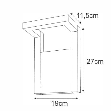 Kinkiet K-8253 z serii BERGAMO 2