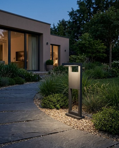 Lampa ogrodowa stojąca K-8251 z serii BERGAMO GREY 4