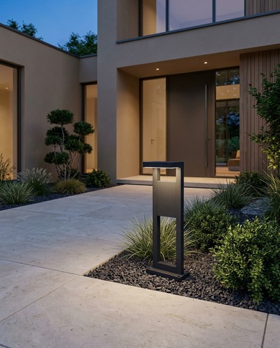 Lampa ogrodowa stojąca K-8251 z serii BERGAMO GREY 5