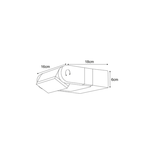 Kinkiet K-8256 z serii NOVARA GREY 6
