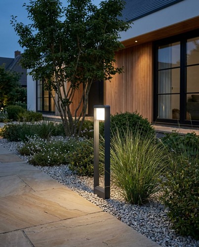 Lampa ogrodowa stojąca K-8264 z serii MILANO GREY 4