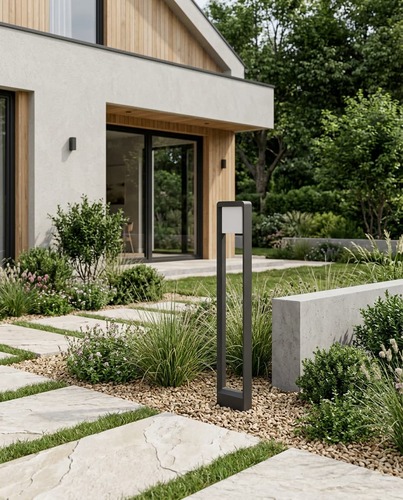 Lampa ogrodowa stojąca K-8265 z serii MILANO GREY 2