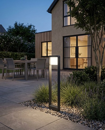 Lampa ogrodowa stojąca K-8265 z serii MILANO GREY 3
