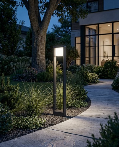 Lampa ogrodowa stojąca K-8265 z serii MILANO GREY 4