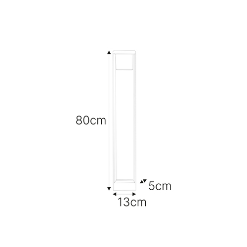 Lampa ogrodowa stojąca K-8268 z serii MILANO 6