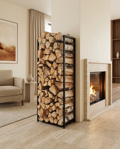 Duży stojak na drewno KS-12 WOOD L - KAJA HOME 2