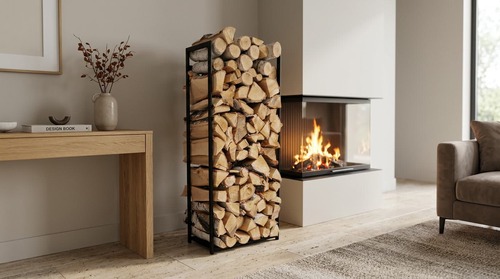 Duży stojak na drewno KS-12 WOOD L - KAJA HOME 5