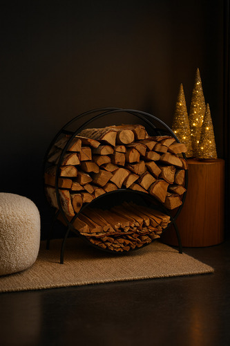Stojak na drewno KS-20 STOJAK WOOD RING L z serii KAJA HOME 3