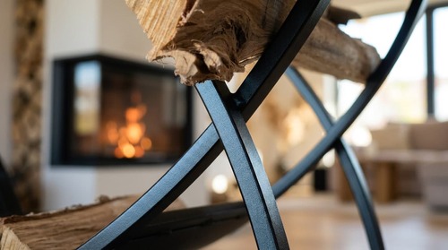 Stojak na drewno KS-21 STOJAK WOOD RING M z serii KAJA HOME 8