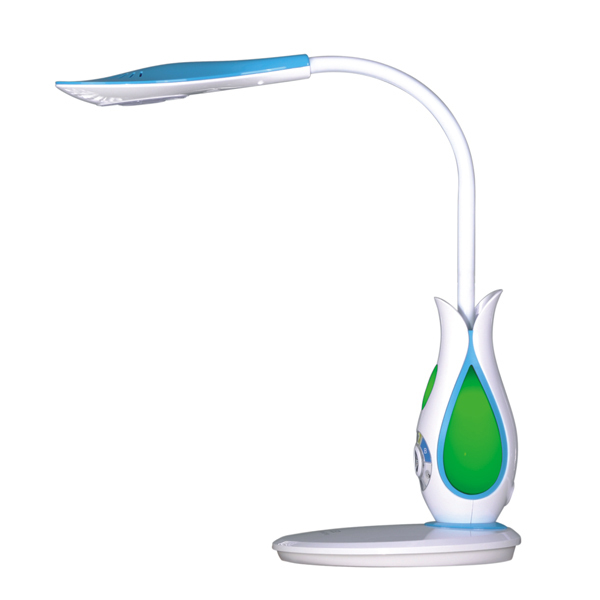 Lampka biurkowa K-BL1808 NIEBIESKI z serii CAJERO 1